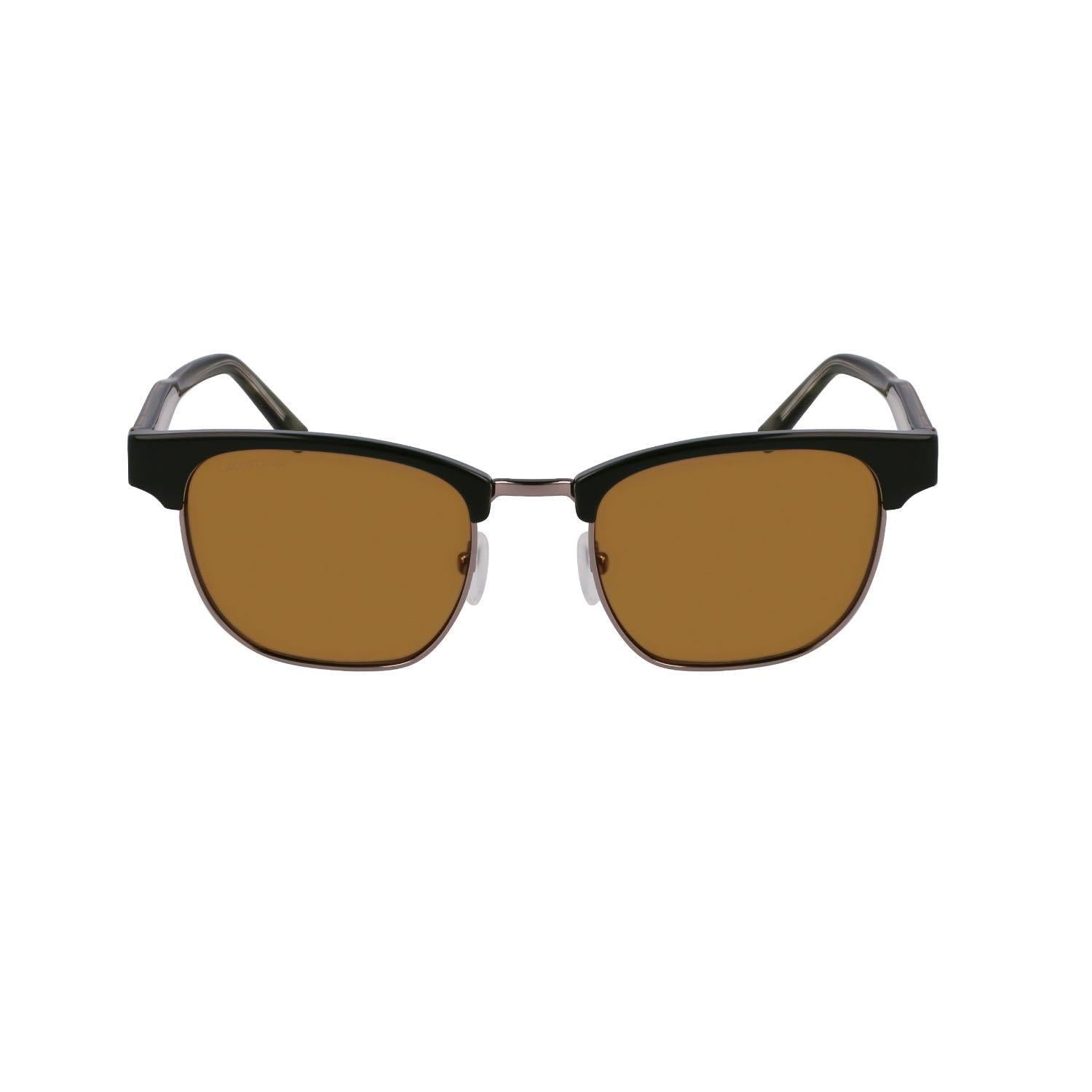 Lacoste L266S 301 51 Unisex Kare Yeşil Kemik Güneş Gözlüğü