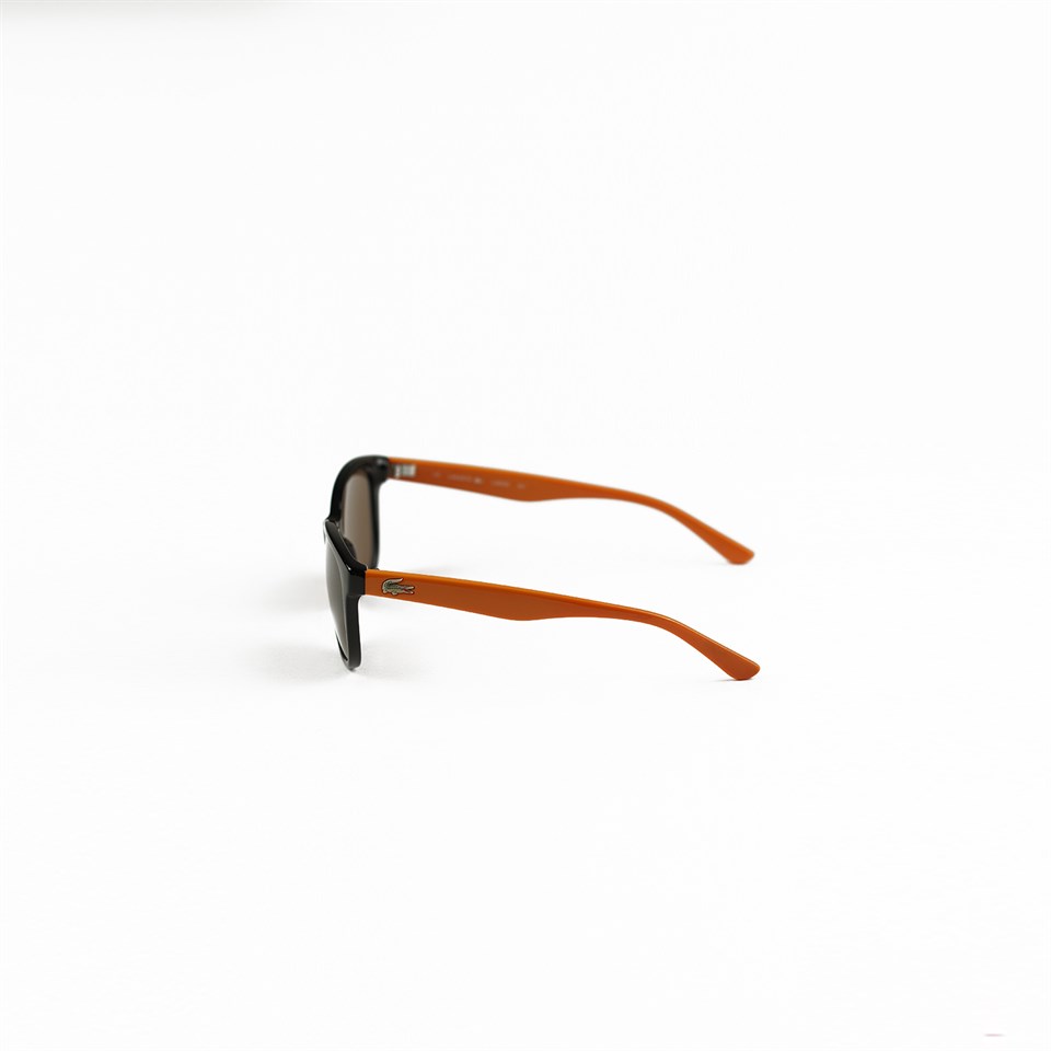 Lacoste L 3603S 001 48 Çocuk Kare Siyah Kemik Güneş Gözlüğü