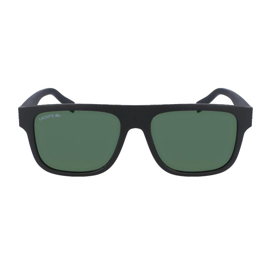 Lacoste L 6001S 002 56 Unisex Kare Siyah Kemik Güneş Gözlüğü