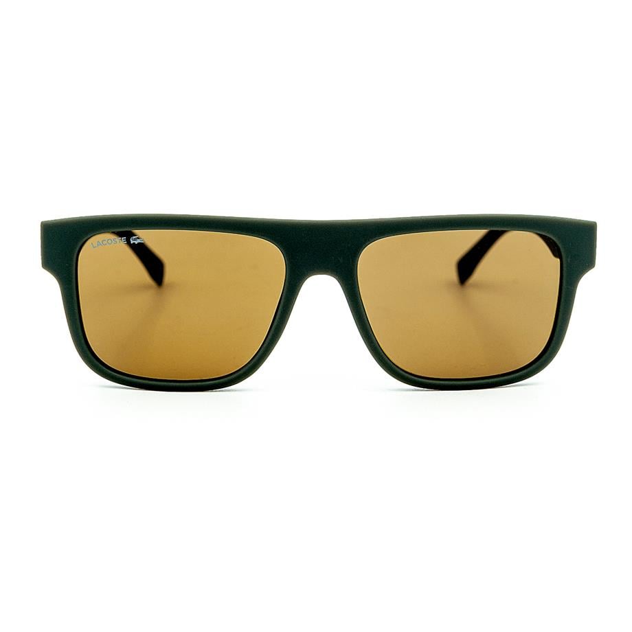 Lacoste L 6001S 275 56 Unisex Dikdörtgen Yeşil Kemik Güneş Gözlüğü