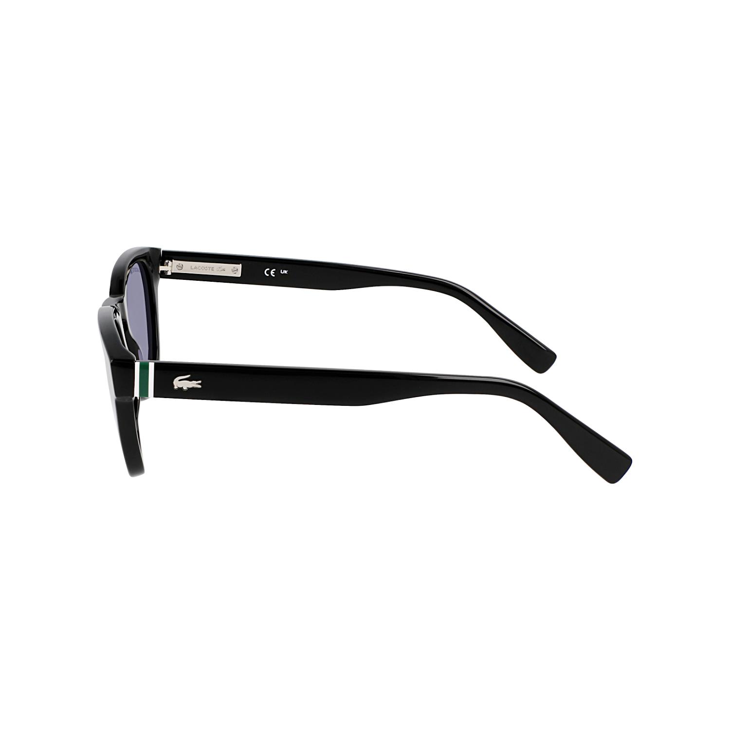 Lacoste L 6015S 001 49 Unisex Parlak Siyah Kemik Güneş Gözlüğü