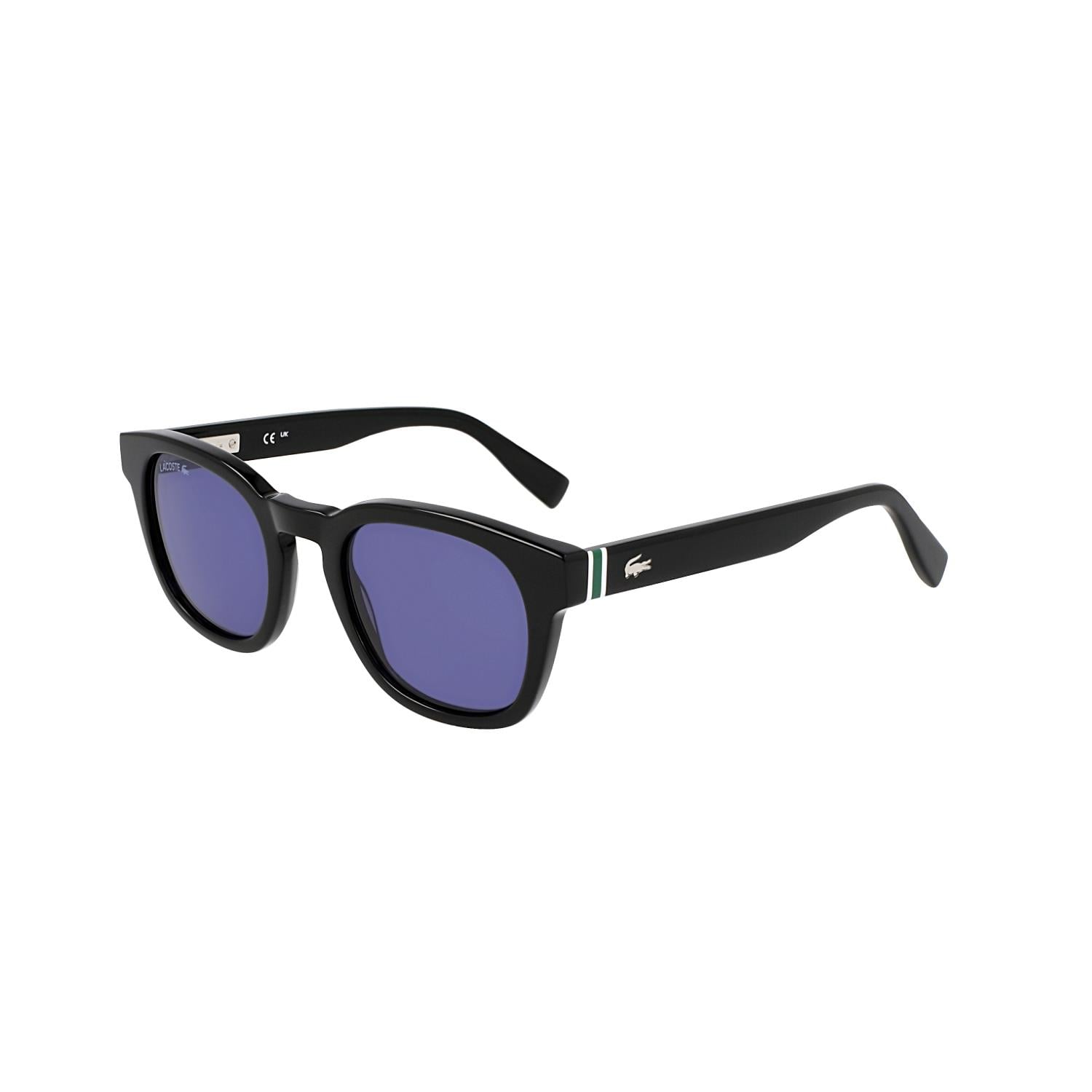 Lacoste L 6015S 001 49 Unisex Parlak Siyah Kemik Güneş Gözlüğü