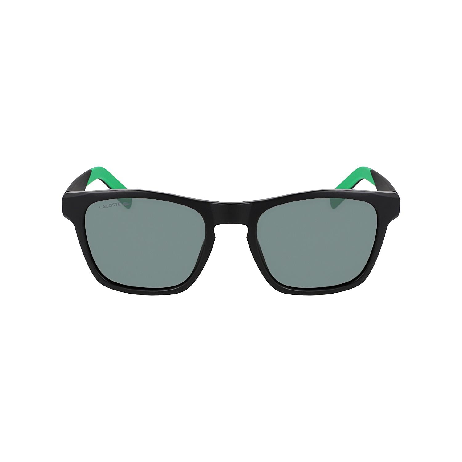 Lacoste L 6018S 002 53 Unisex Dikdörtgen Mat Siyah Kemik Güneş Gözlüğü
