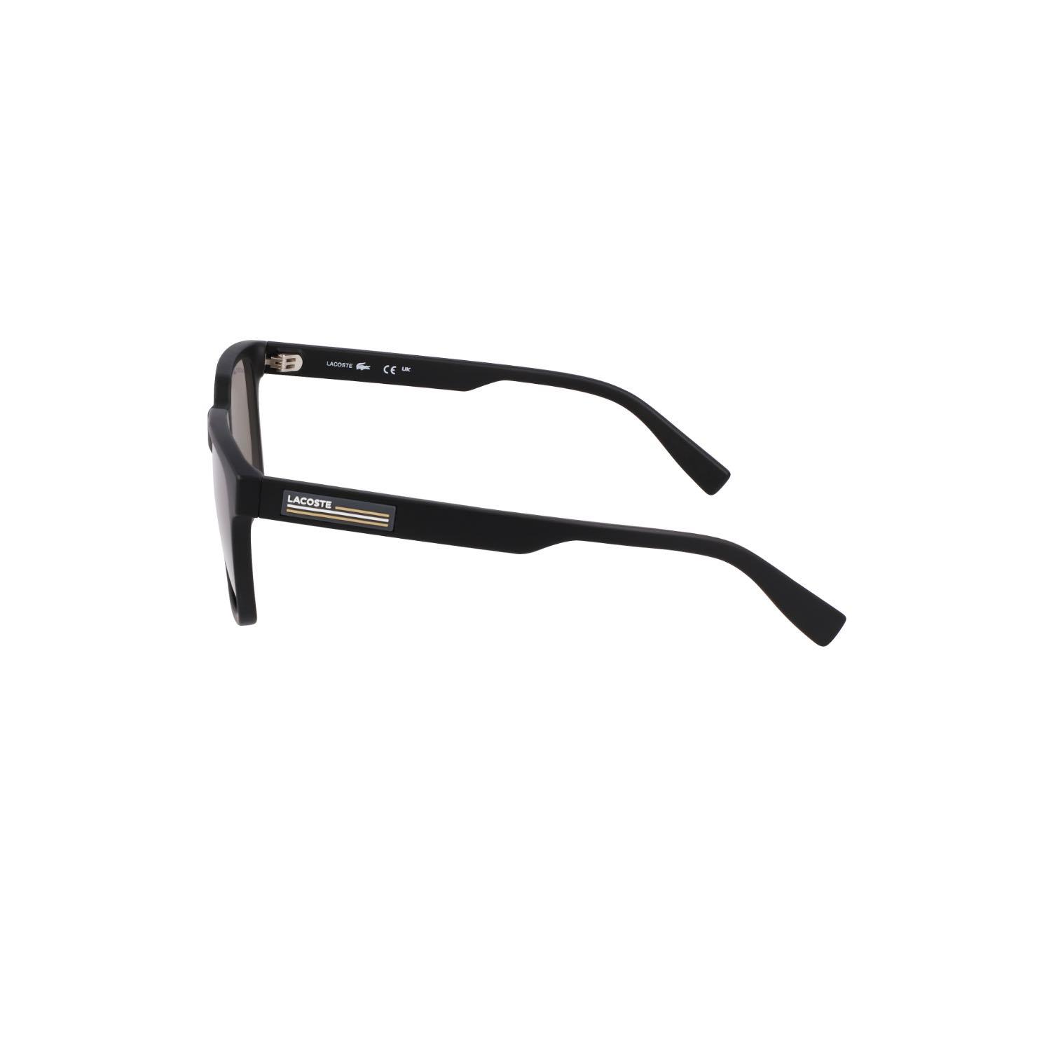 Lacoste L6028S 002 54 Unisex Kare Siyah Kemik Güneş Gözlüğü