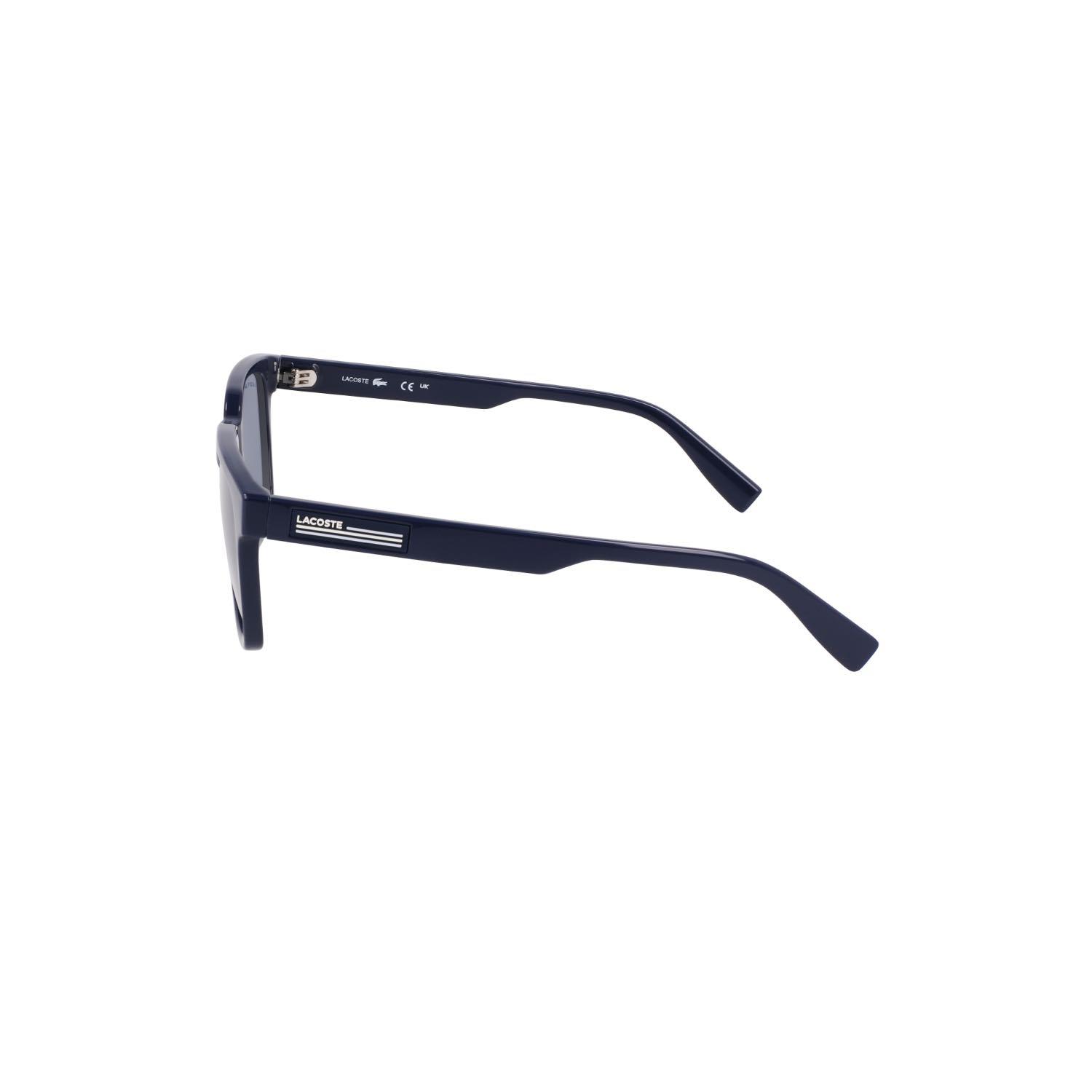 Lacoste L6028S 410 54 Unisex Kare Mavi Kemik Güneş Gözlüğü