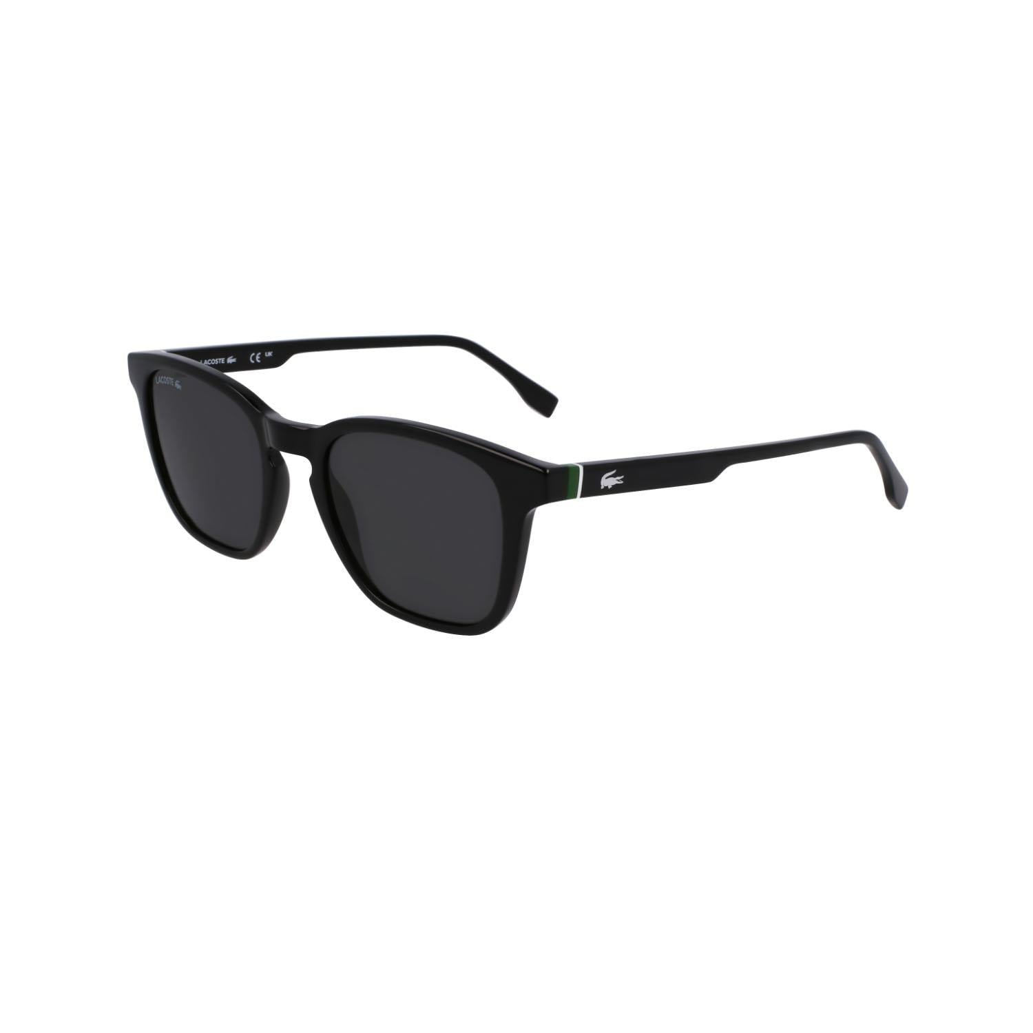 Lacoste L6040S 001 51 Unisex Kare Siyah Kemik Güneş Gözlüğü