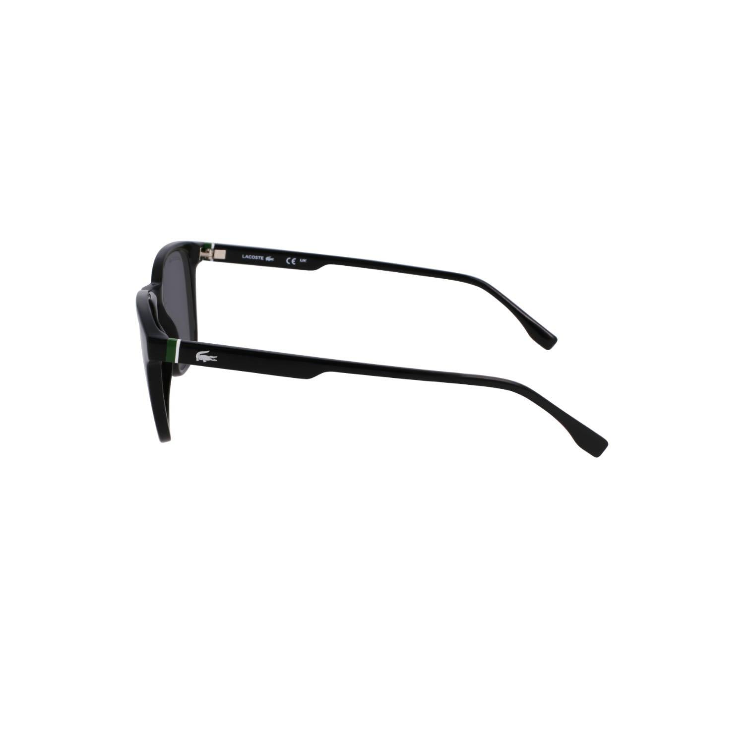 Lacoste L6040S 001 51 Unisex Kare Siyah Kemik Güneş Gözlüğü