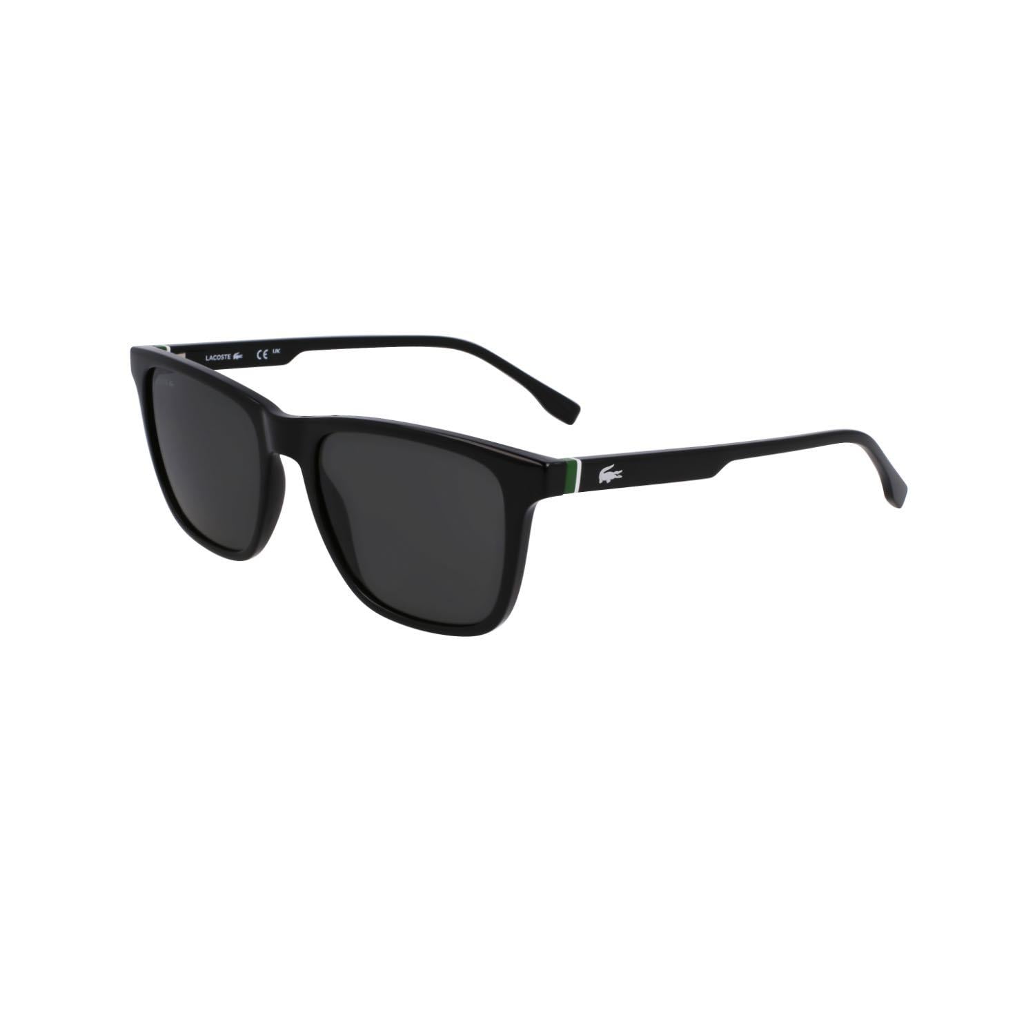 Lacoste L6041S 001 54 Erkek Kare Siyah Kemik Güneş Gözlüğü