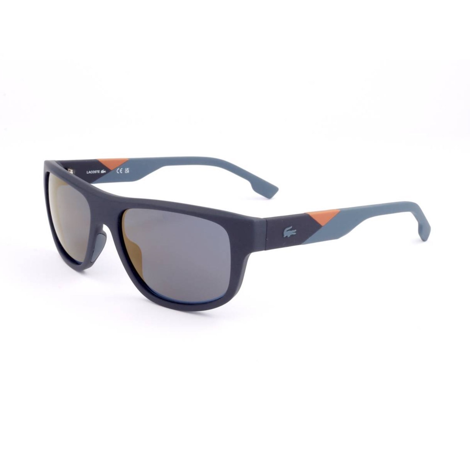 Lacoste L 6042S 424 52 Erkek Dikdörtgen Mavi Kemik Güneş Gözlüğü