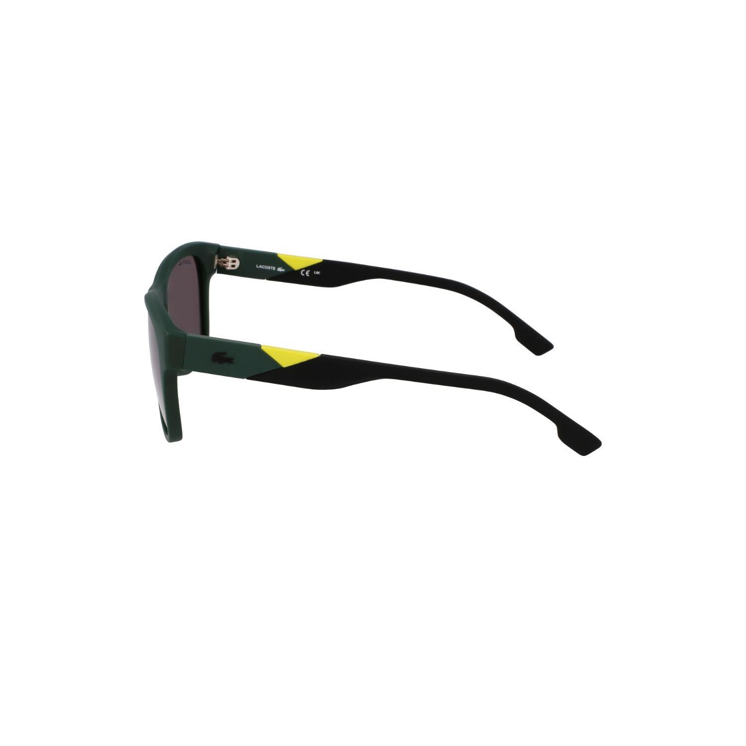 Lacoste L6043S 301 56 Erkek Kare Yeşil Kemik Güneş Gözlüğü