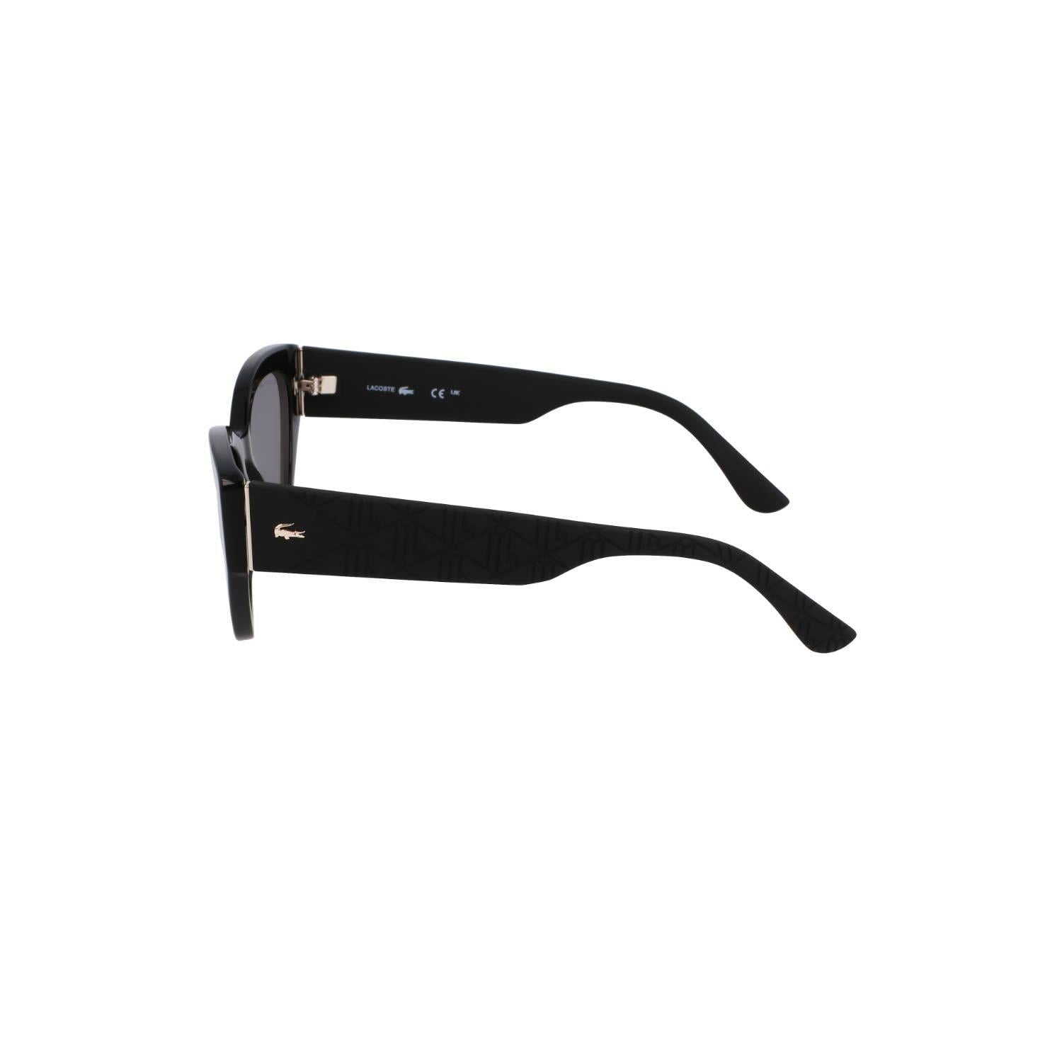 Lacoste L6047S 001 54 Kadın Geometrik Siyah Kemik Güneş Gözlüğü