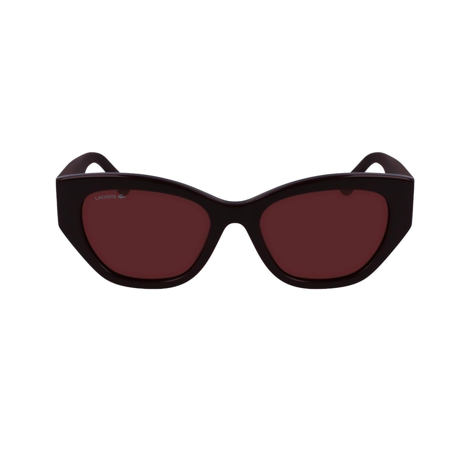 Lacoste L6047S 601 54 Kadın Geometrik Bordo Kemik Güneş Gözlüğü