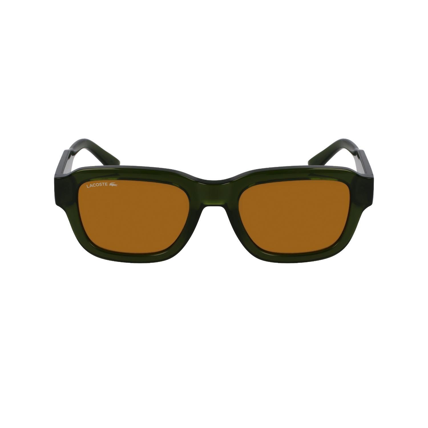 Lacoste L 6048S 275 51 Unisex Kare Yeşil Kemik Güneş Gözlüğü