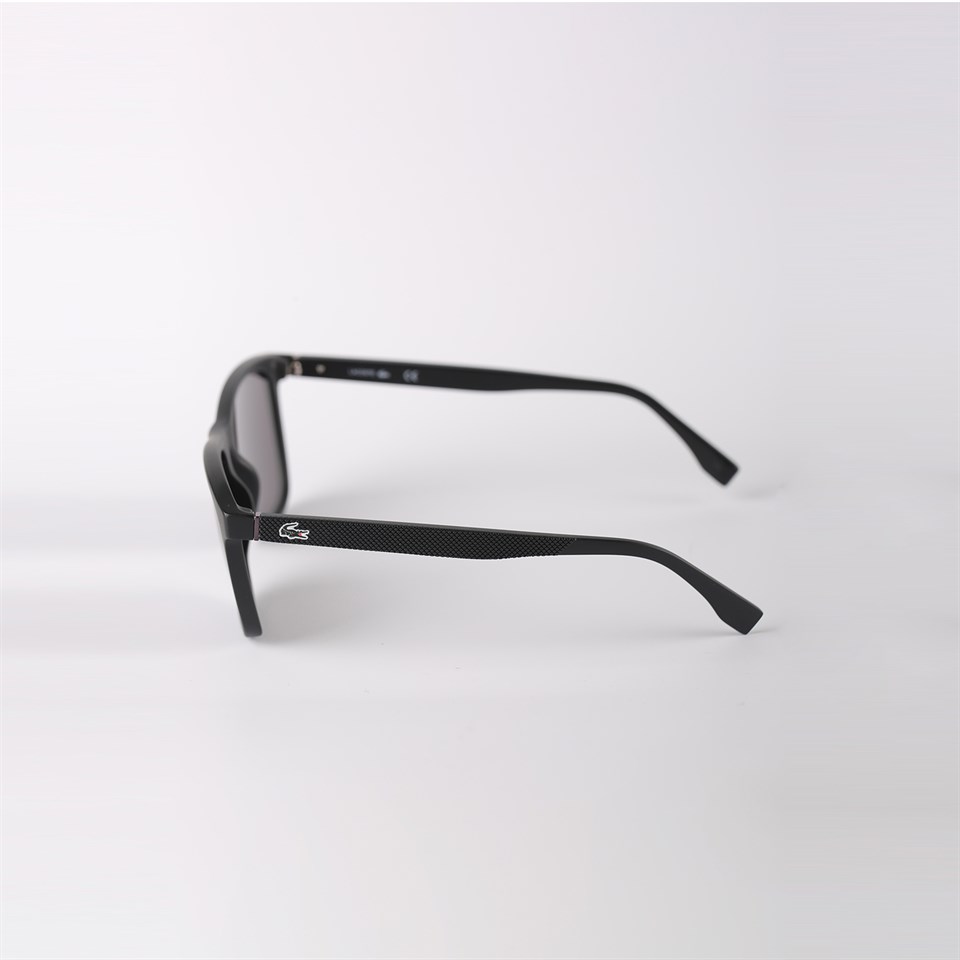 Lacoste L 860S 002 Erkek Dikdörtgen Siyah Kemik Güneş Gözlüğü