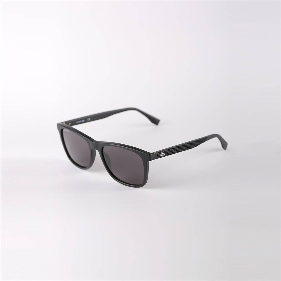 Lacoste L 860S 002 Erkek Dikdörtgen Siyah Kemik Güneş Gözlüğü