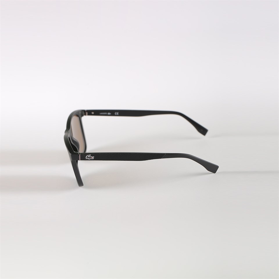 Lacoste L 860SP 002 Erkek Dikdörtgen Kahverengi Metal Güneş Gözlüğü