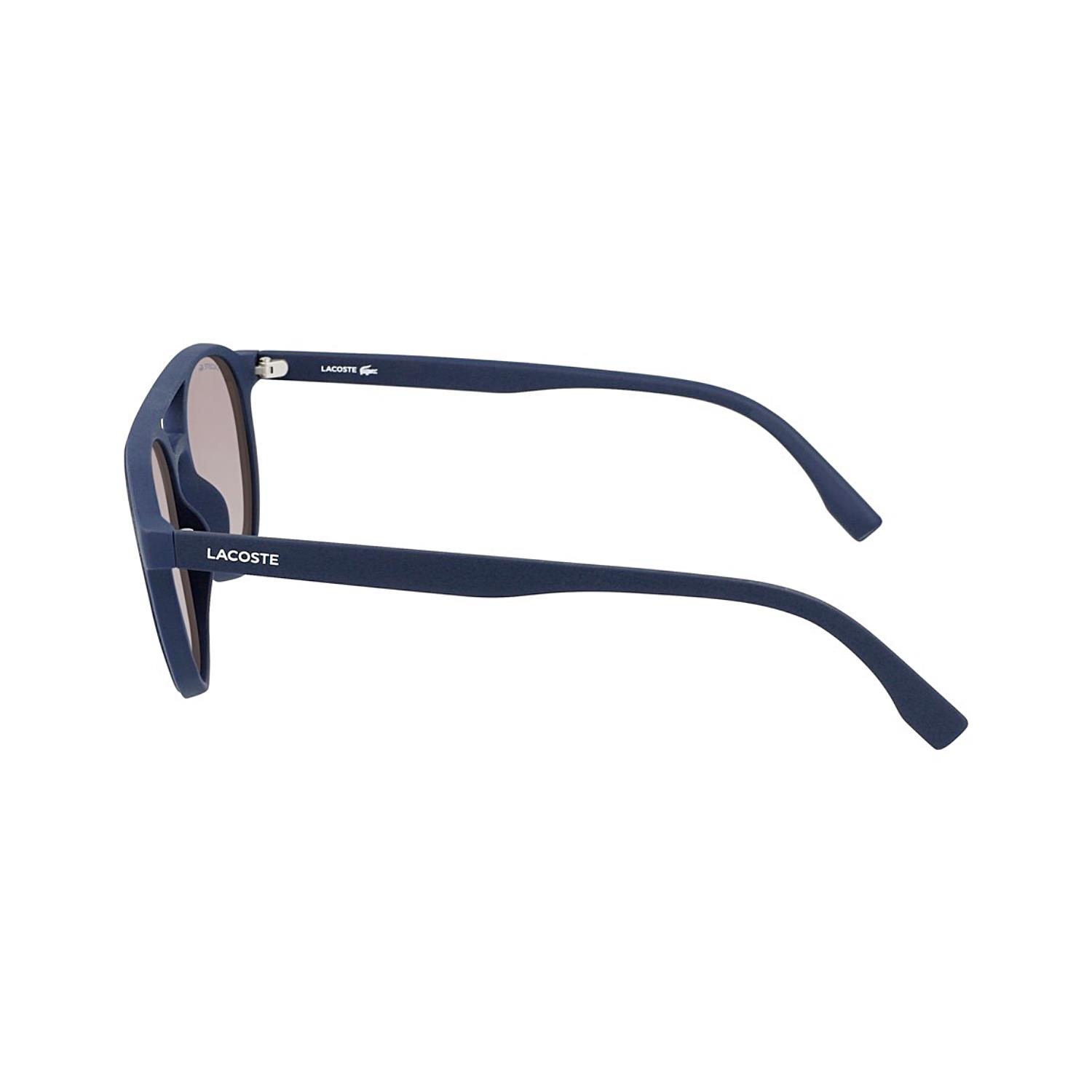 Lacoste L 881S 414 52 Unisex Yuvarlak Lacivert Kemik Güneş Gözlüğü