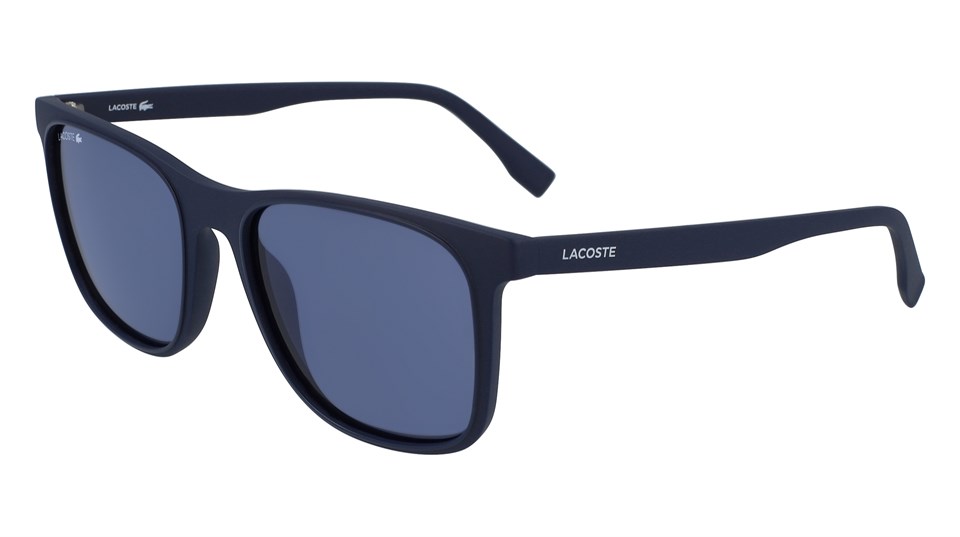 Lacoste L 882S 424 55 Erkek Dikdörtgen Lacivert Kemik Güneş Gözlüğü