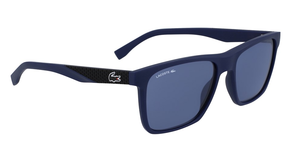Lacoste L 900S 424 56 Erkek Aynalı Kare Mavi Güneş Gözlüğü