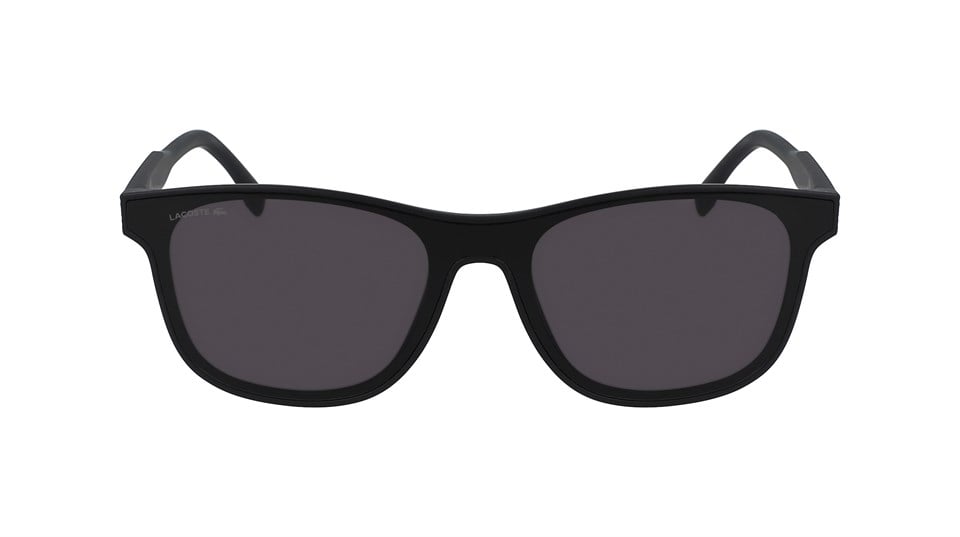 Lacoste L 907S 001 52 Unisex Dikdörtgen Siyah Kemik  Güneş Gözlüğü