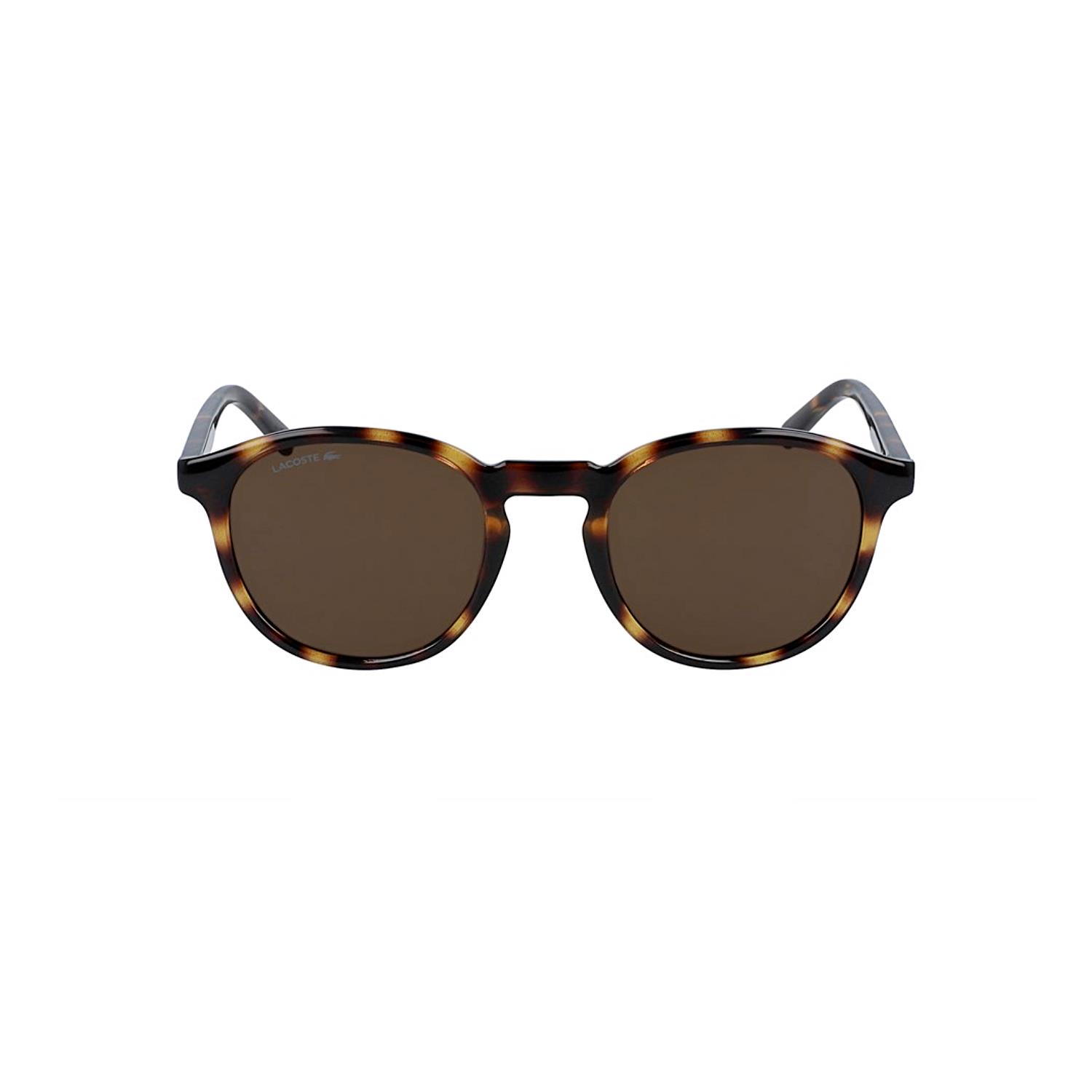 Lacoste L 916S 214 50 Unisex Yuvarlak Kahverengi Kemik Güneş Gözlüğü