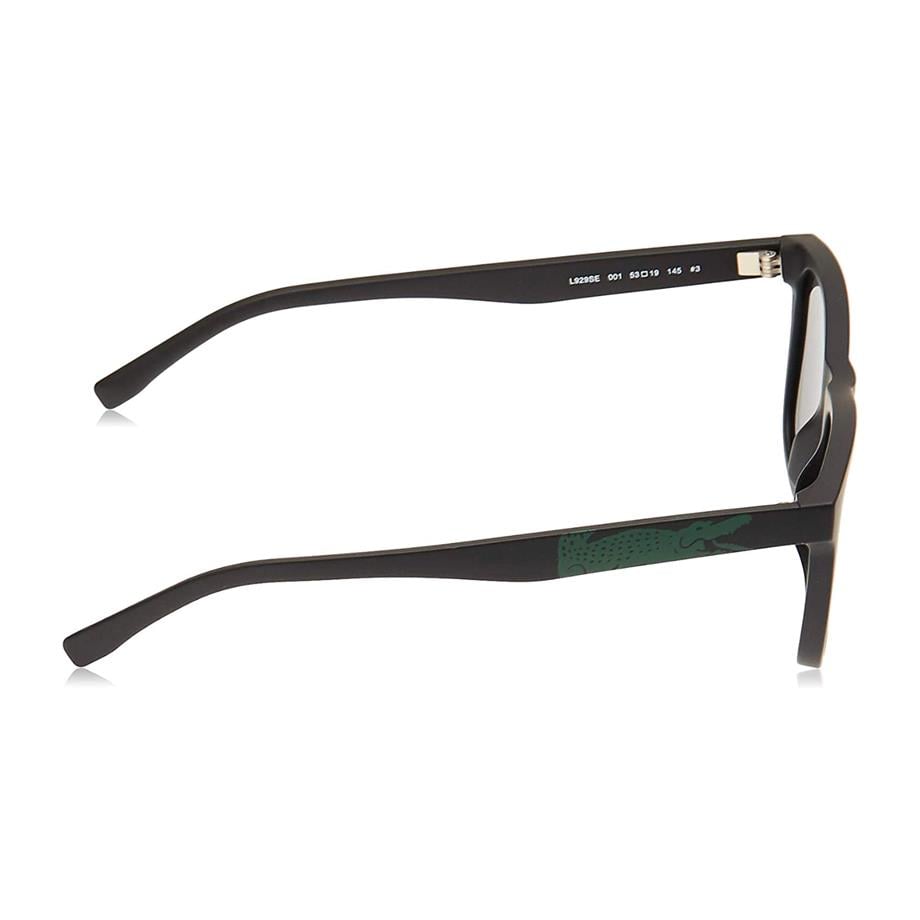 Lacoste L 929SE 001 53 Erkek Dikdörtgen Siyah Kemik Güneş Gözlüğü
