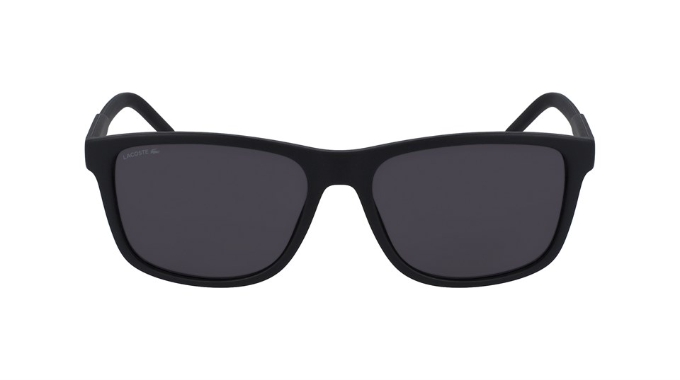 Lacoste L 931S 001 56 Erkek Dikdörtgen Siyah Kemik Güneş Gözlüğü