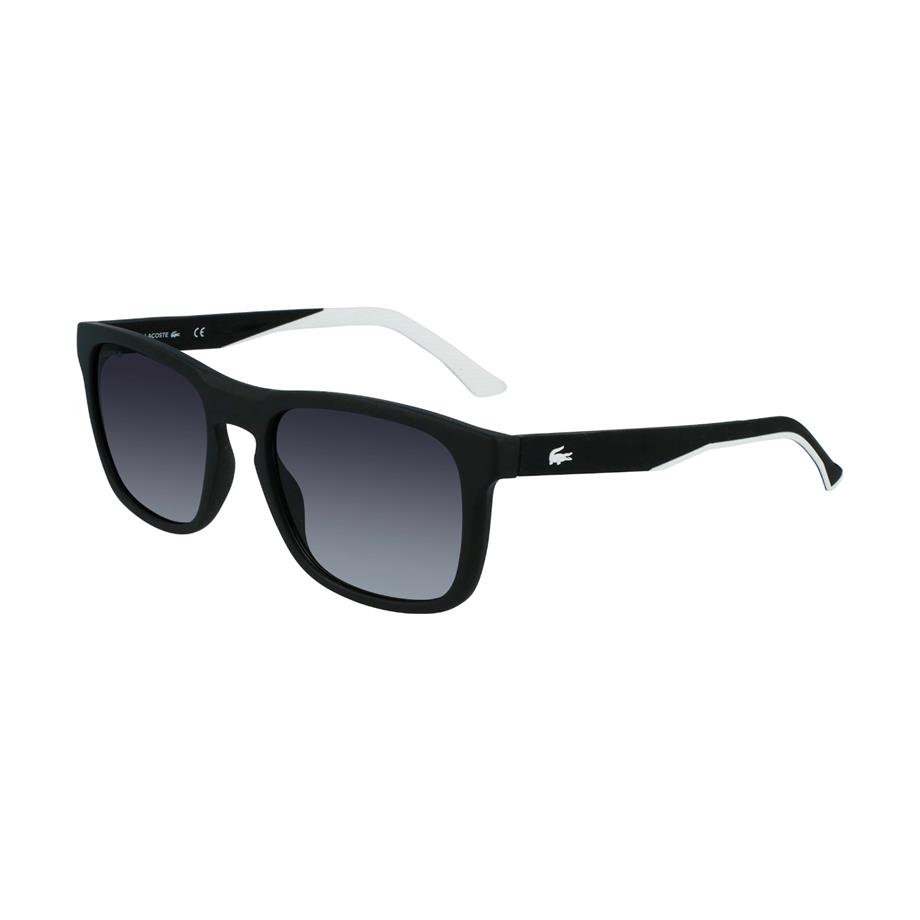 Lacoste L 956S 002 55 Erkek Dikdörtgen Siyah Kemik Güneş Gözlüğü
