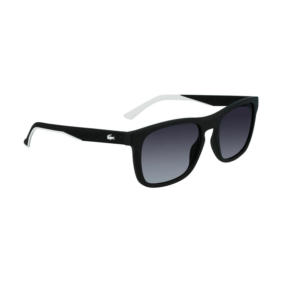 Lacoste L 956S 002 55 Erkek Dikdörtgen Siyah Kemik Güneş Gözlüğü