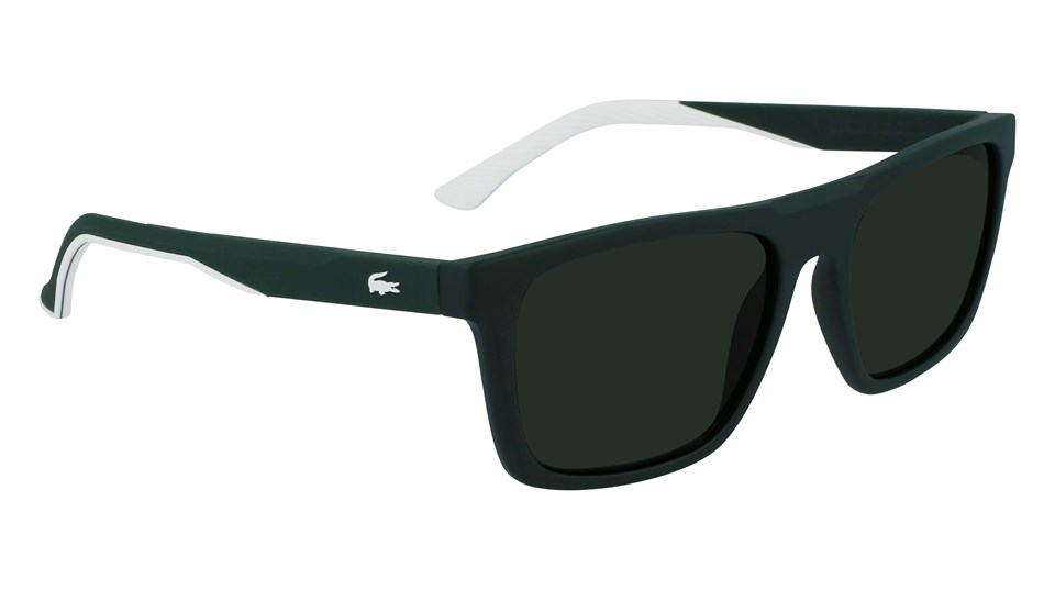 Lacoste L 957S 301 56 Erkek Dikdörtgen Yeşil Kemik Güneş Gözlüğü