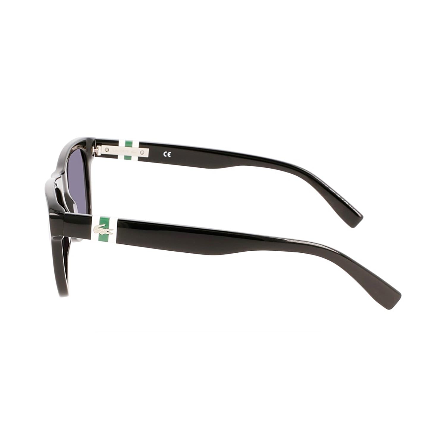 Lacoste L 978S 001 52 Unisex Dikdörtgen Siyah Kemik Güneş Gözlüğü