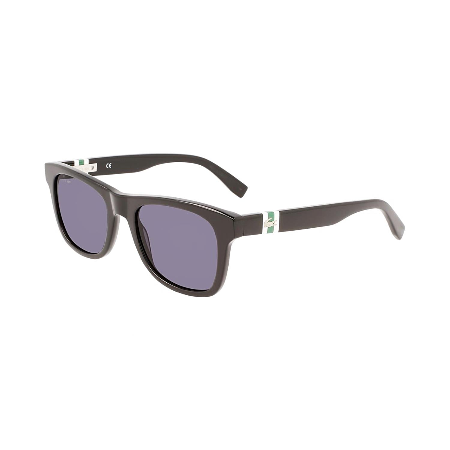 Lacoste L 978S 001 52 Unisex Dikdörtgen Siyah Kemik Güneş Gözlüğü