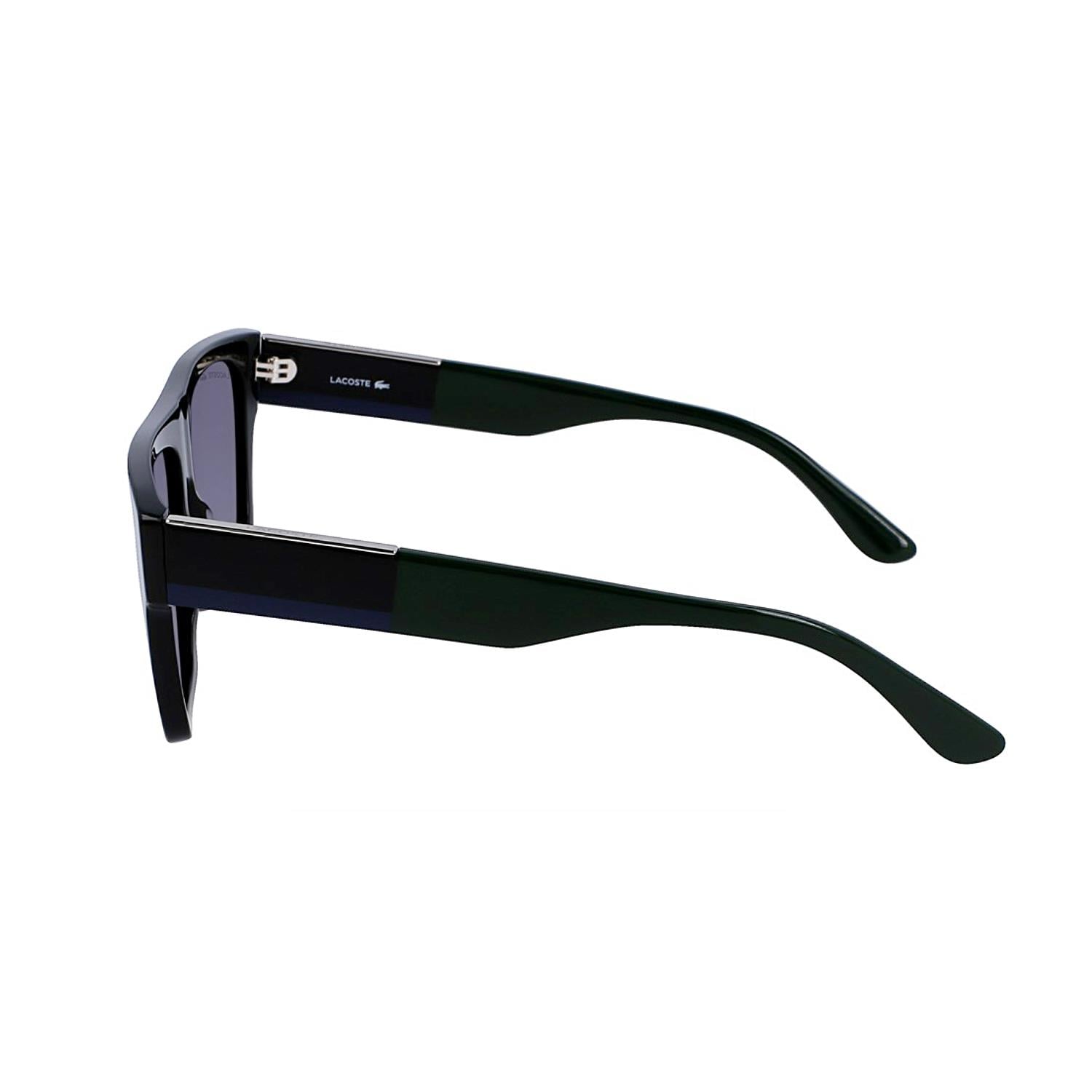 Lacoste L 984S 001 57 Erkek Dikdörtgen Siyah Kemik Güneş Gözlüğü