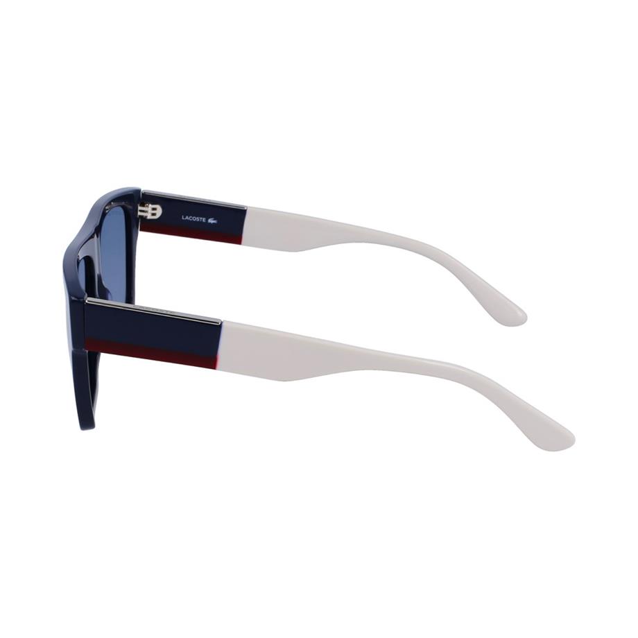 Lacoste L 984S 410 57 Erkek Dikdörtgen Mavi Kemik Güneş Gözlüğü