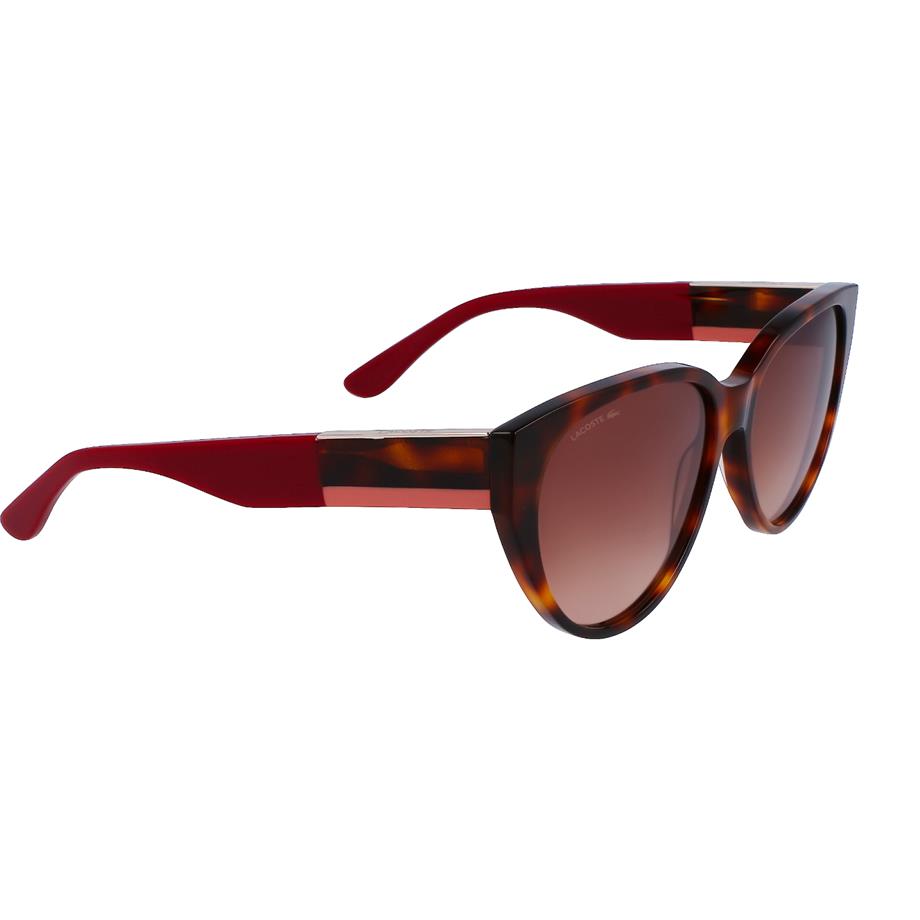 Lacoste L 985S 240 59 Kadın Cat Eye Çok Renkli Kemik Güneş Gözlüğü