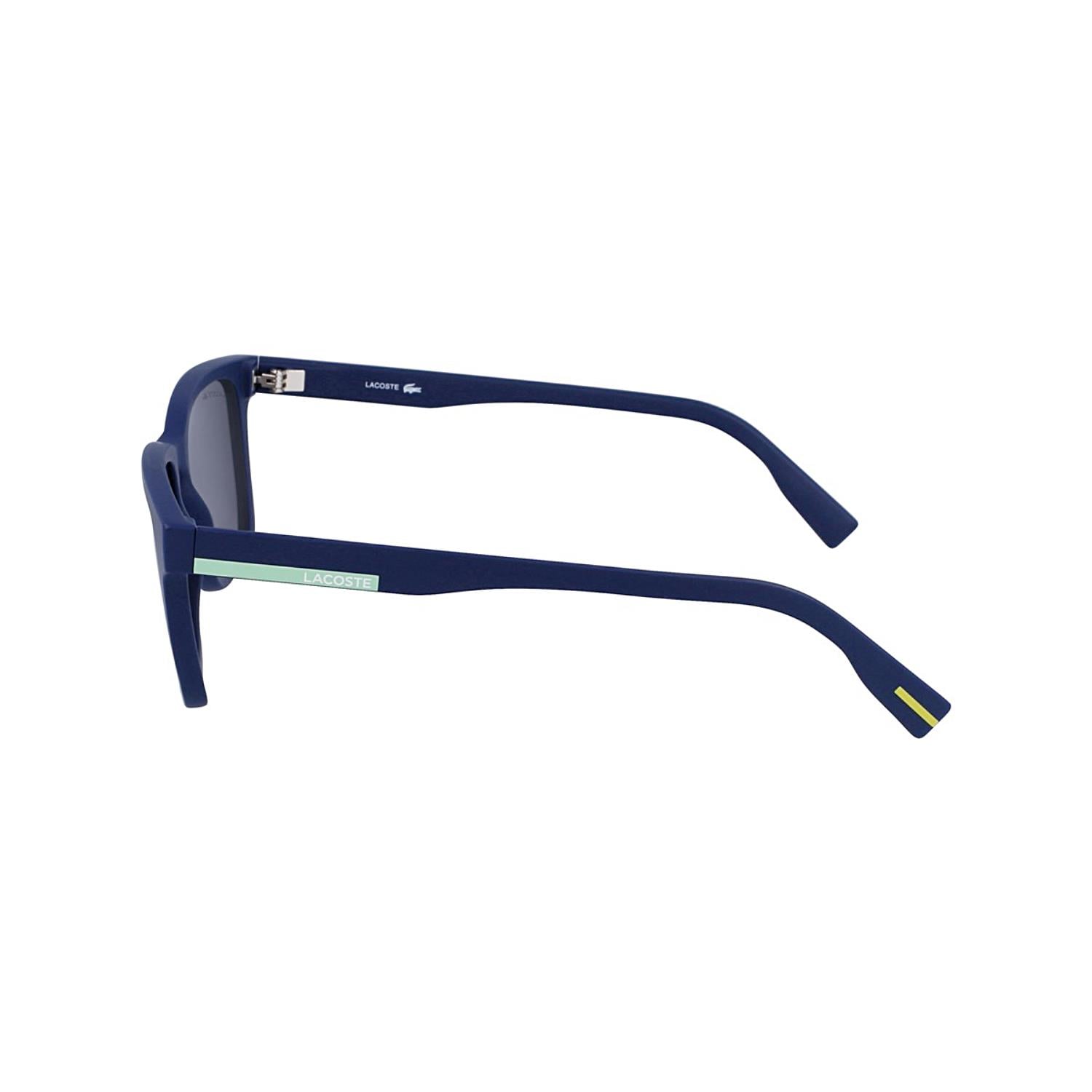 Lacoste L 987S 401 53 Erkek Dikdörtgen Mavi Kemik Güneş Gözlüğü