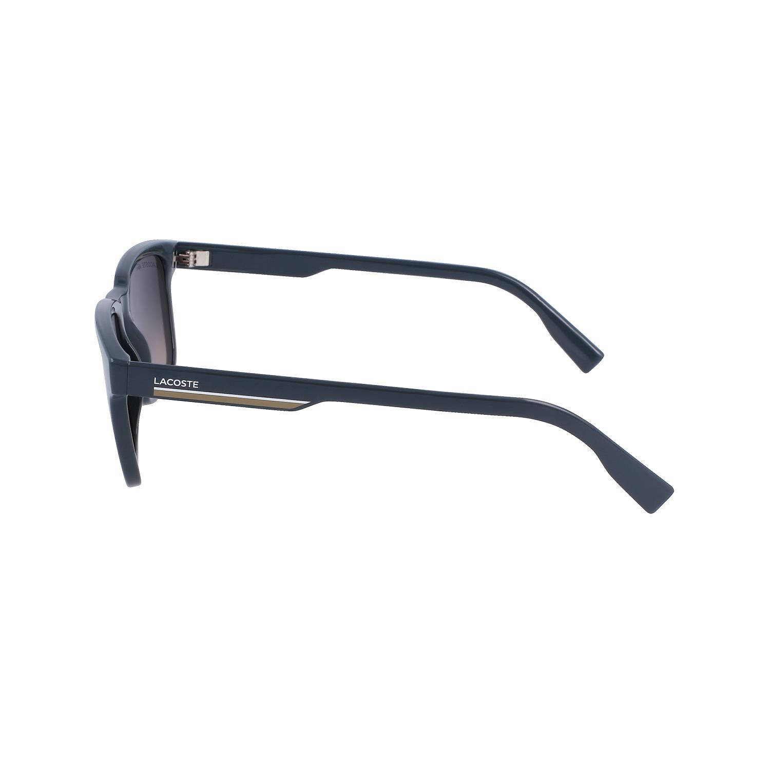 Lacoste L 997S 024 54 Unisex Dikdörtgen Füme Kemik Güneş Gözlüğü