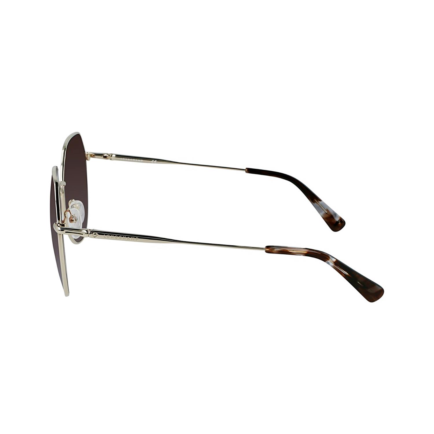 Longchamp LO 154S 727 60 Kadın Metal Geometrik Güneş Gözlüğü