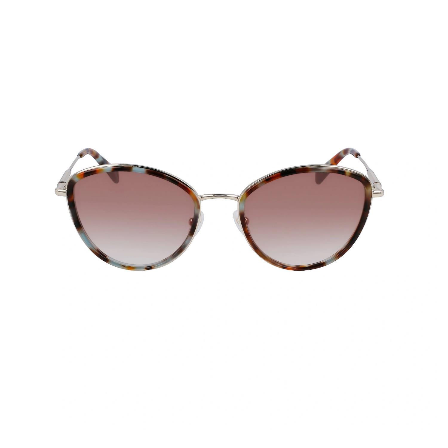 Longchamp LO170S 717 54 Kadın Cat Eye Kırçıllı Metal Güneş Gözlüğü