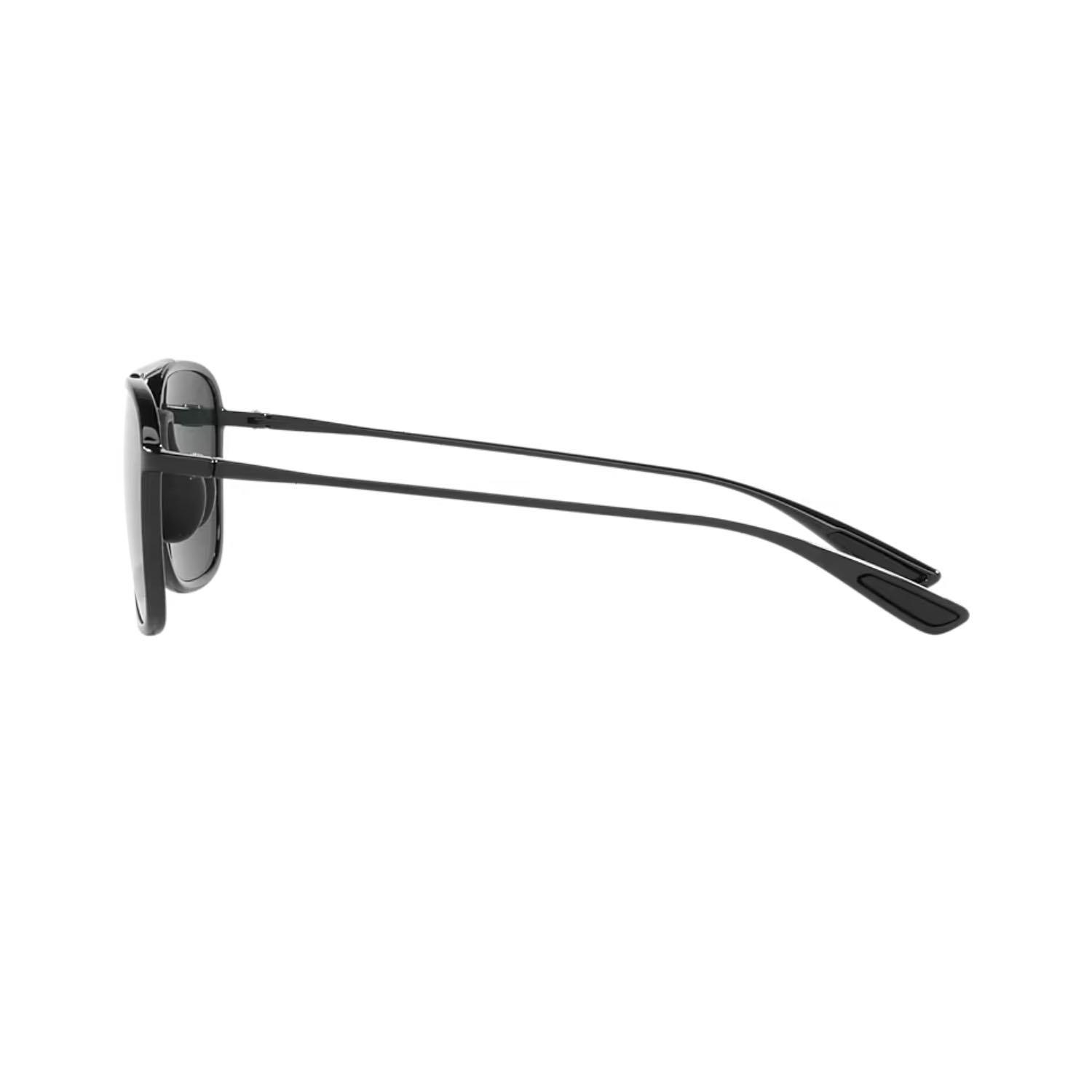 Maui Jim MJ 0447S 001 02 55 Polarize Erkek Pilot Siyah Kemik Güneş Gözlüğü