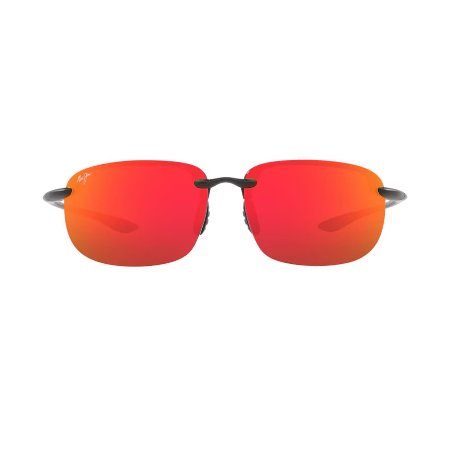 Maui Jim MJ 0456S 005 68 Aynalı Erkek Yastık Siyah Metal Güneş Gözlüğü