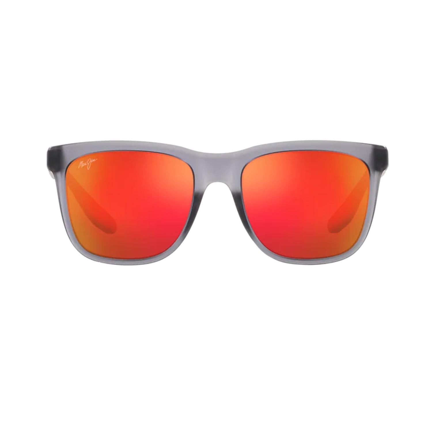 Maui Jim MJ 0602S 002 55 Unisex Kare Gri Kemik Güneş Gözlüğü