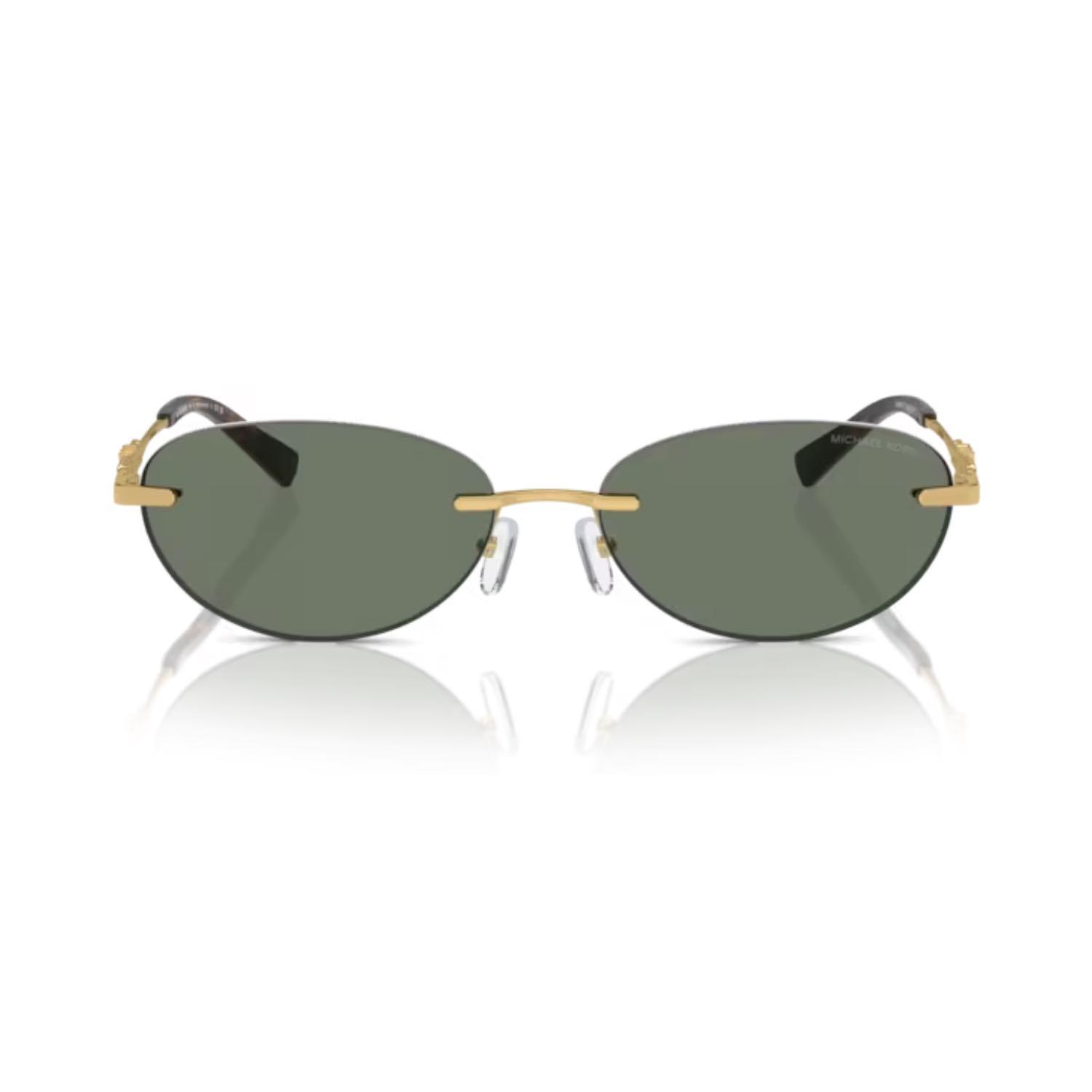 Michael Kors MK 1151 18963H 58 Manchester Kadın Oval Gold Metal Güneş Gözlüğü