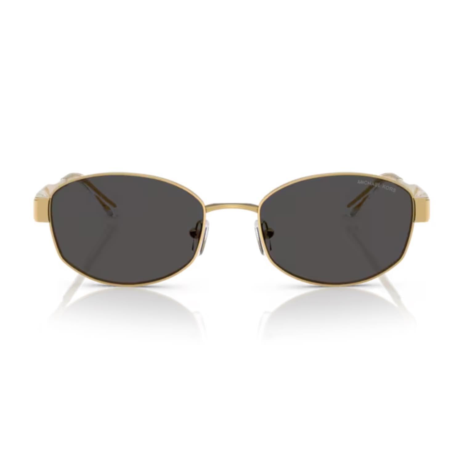 Michael Kors MK 1161 189687 56 Kadın Oval Gold Metal Güneş Gözlüğü