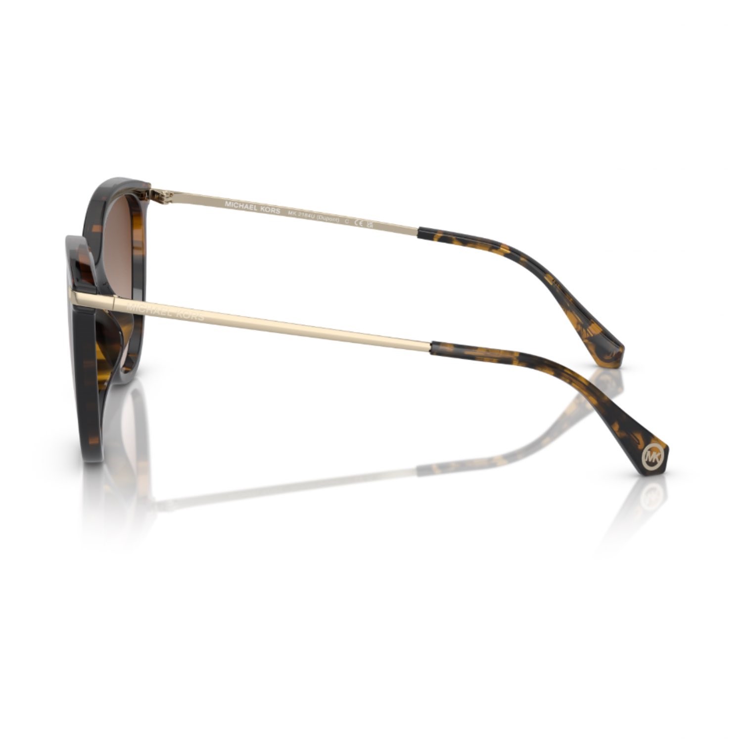Michael Kors MK 2184U 300613 56 Dupont Kadın Cat Eye Kırçıllı Kahverengi Kemik Güneş Gözlüğü