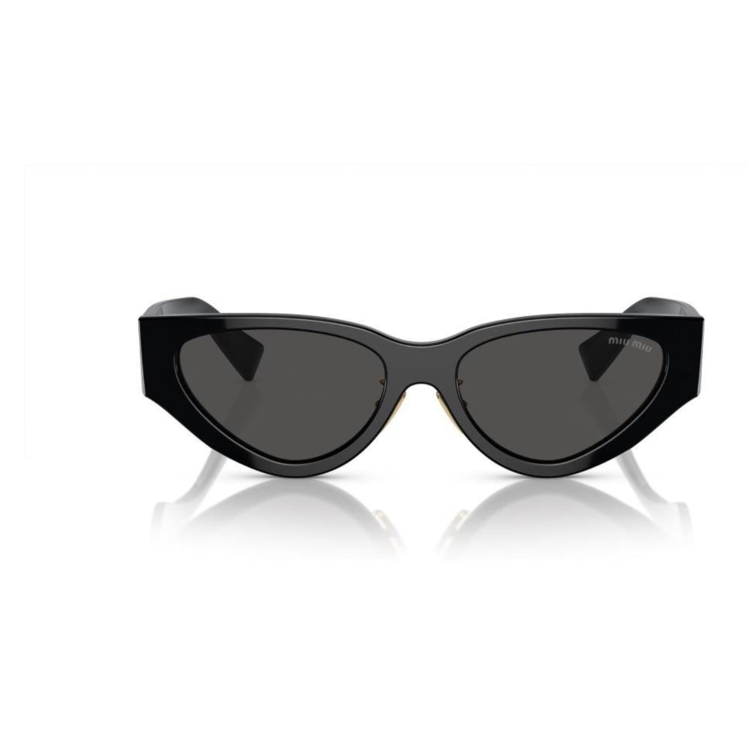 Miu Miu 03ZS 1AB5S0 54 Kadın Cat Eye Siyah Kemik Güneş Gözlüğü