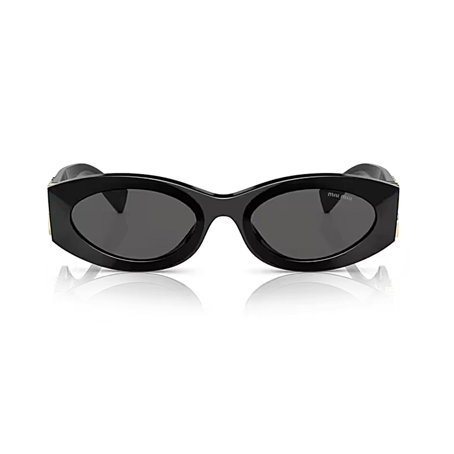 MIU MIU 11WS 1AB5S0 54 Kadın Cat Eye Siyah Kemik Güneş Gözlüğü
