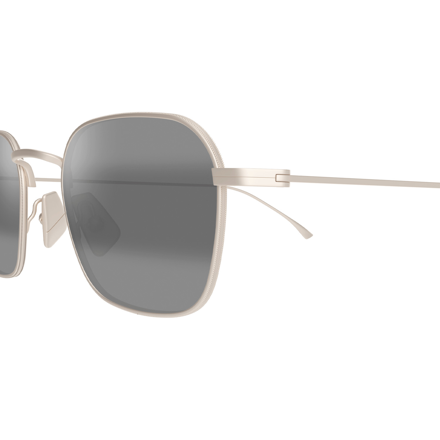 Maui Jim MJ 0690S 00116 48 Unisex Kare Polarize Gold Aynalı Metal Güneş Gözlüğü