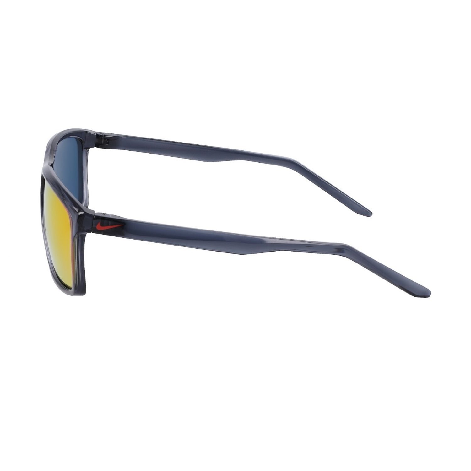 NIKE Fire P N 8024XN 021 54 Unisex Polarize Dikdörtgen Gri Aynalı Kemik Güneş Gözlüğü