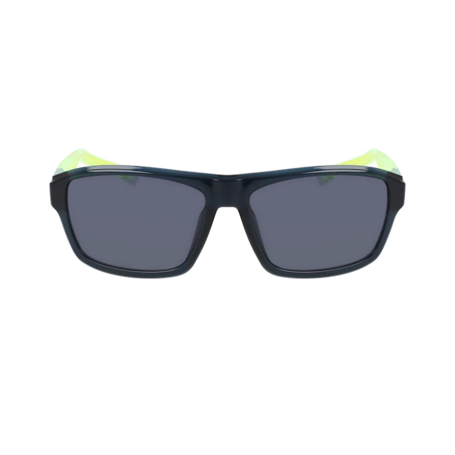 NIKE LIVEFREE TEMPO EV 24044 414 56 Unisex Dikdörtgen Siyah Kemik Güneş Gözlüğü